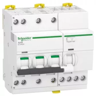 Schneider Electric Acti 9 iCV40 áramvédős kismegszakítók (Kombi Fi-relé) 10kA - elektrikst