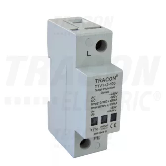 Túlfeszültség levezető (egybeépített) - Tracon túlfeszültség-levezető készülékek - Tracon Electric villamossági készülékek - Tracon Electric - GYÁRTÓK / MÁRKÁK