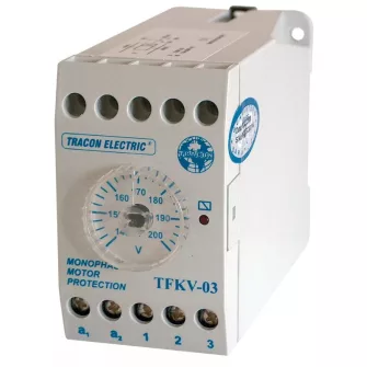 1 fázisú feszültségcsökkenés elleni védőrelé - Védőrelé - Tracon Electric villamossági készülékek - Tracon Electric - GYÁRTÓK / MÁRKÁK