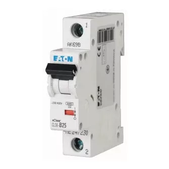 Eaton CL6 Kismegszakító 1P 6kA-es - Eaton CL6 Kismegszakítók 6 kA-es - Eaton Kismegszakítók és tartozékai - Eaton Villamossági készülékek - Eaton - GYÁRTÓK / MÁRKÁK