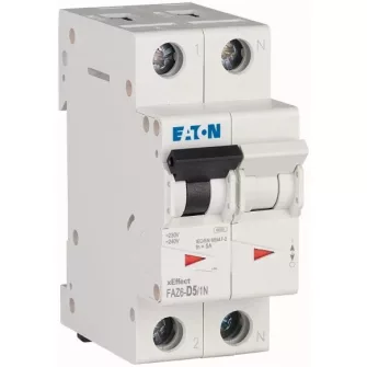 Eaton FAZ Kismegszakító 1P+N 6kA-es - Eaton FAZ Kismegszakítók 6 kA-es - Eaton Kismegszakítók és tartozékai - Eaton Villamossági készülékek - Eaton - GYÁRTÓK / MÁRKÁK