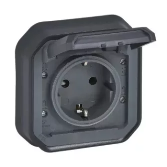 Legrand Plexo55 vízmentes IP55 összeszerelt (süllyesztett) csatlakozóaljzat (dugalj) / 2P+