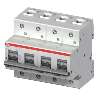 Kismegszakító 4P - S804B - Kismegszakító 16 kA-es - ABB - Kismegszakítók és tartozékai - Villamossági készülékek - ABB - GYÁRTÓK / MÁRKÁK
