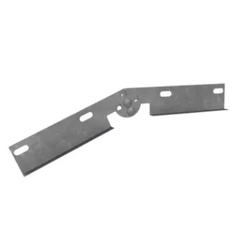 Basor fém kábeltálcához JUER-A csuklós összekötő toldó / rozsdamentes acél (I304 INOX) ( B