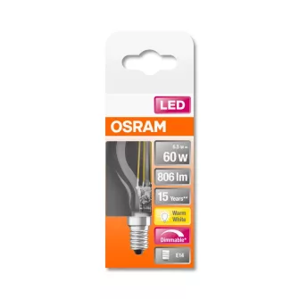 Osram E14 dimmelhető kisgömb - E14-es foglalathoz Osram fényforrások - OSRAM LED fényforrások (izzók) - OSRAM - GYÁRTÓK / MÁRKÁK