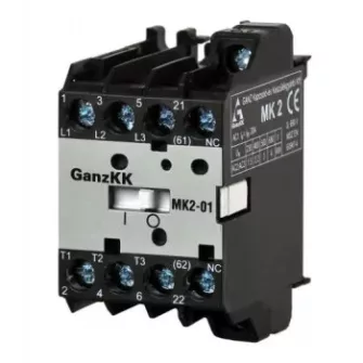 GANZ MK2-01 Minikontaktorok (2,2 kW) - GANZ KK mágneskapcsolók, kontaktorok MK sorozat - G