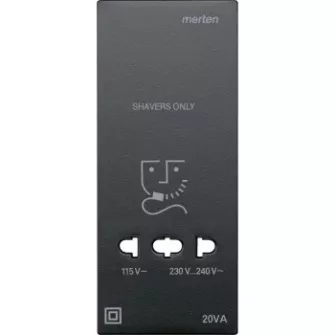 Merten System M fedlap borotvaaljzathoz