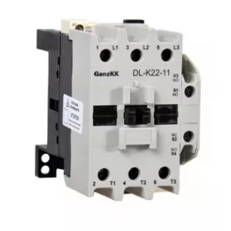 GANZ DL-K22-11 Mágneskapcsolók (22 kW) - GANZ KK mágneskapcsolók, kontaktorok DL-K sorozat
