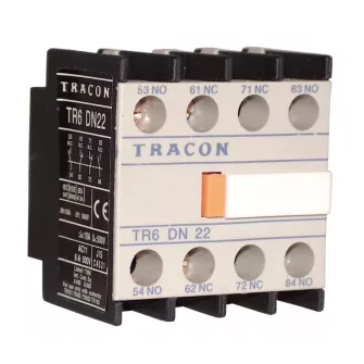 Tracon Electric segédérintkezők ipari mágneskapcsolókhoz - Tracon Electric segédérintkezők mágneskapcsolókhoz és segédkontaktorokhoz - Tracon Electric ipari mágneskapcsolók és kiegészítők - Tracon Electric villamossági készülékek - Tracon Electric - 