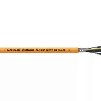 LAPPKABEL ÖLFLEX SERVO FD 796 CP - Hajtóművekhez szervo motorokhoz speciális szabványok szerint - Energialáncokba - Erőátviteli és vezérlő kábelek - Lappkabel - Kábelek vezetékek