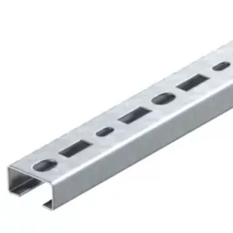 OBO BETTERMANN (VBS) Perforált profilsín nútszélesség 17 mm CML3518P ( Merítetten tűzihorg