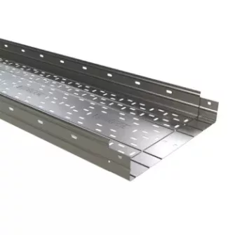 Basor ERE H80 80mm magas perforált tüzihorganyzott acél (FT / GC) kábeltálcák ( BASORTRAY)
