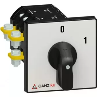 GANZ nyitott kézikapcsolók KK2 sorozat (40 A - 115 A) - GANZ kézikapcsolók KK2 sorozat (40