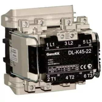 GANZ DL-K45-22 Mágneskapcsolók (45 kW) - GANZ KK mágneskapcsolók, kontaktorok DL-K sorozat