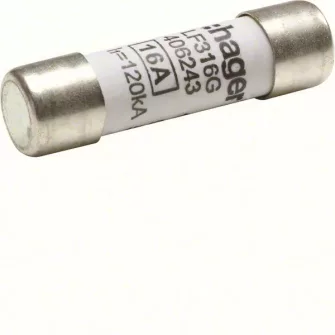 Hager hengeres biztosíték betétek 10x38 mm 500 V - Hager hengeres biztosíték betétek 10x38 mm - Hager hengeres biztosíték betétek - Hager villamossági készülékek - Hager - GYÁRTÓK / MÁRKÁK