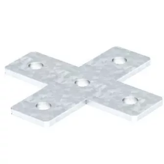 OBO BETTERMANN (VBS) Összekötő lemez X-forma GMS ( utókezelt acél, felületkezelés nélkül )