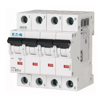 Eaton CL6 Kismegszakító 3P+N 6kA-es - Eaton CL6 Kismegszakítók 6 kA-es - Eaton Kismegszakítók és tartozékai - Eaton Villamossági készülékek - Eaton - GYÁRTÓK / MÁRKÁK