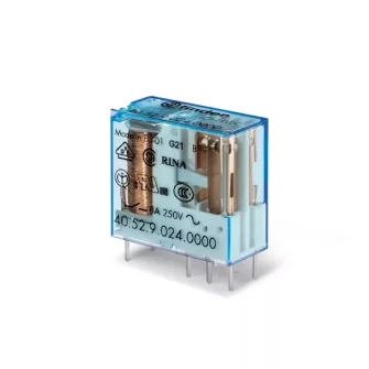 Finder Miniatűr print/dugaszolható Ipari Relék 40.52 - Finder Miniatűr print/dugaszolható Ipari Relék 40-es sorozat - Finder Ipari Relék - Finder - GYÁRTÓK / MÁRKÁK