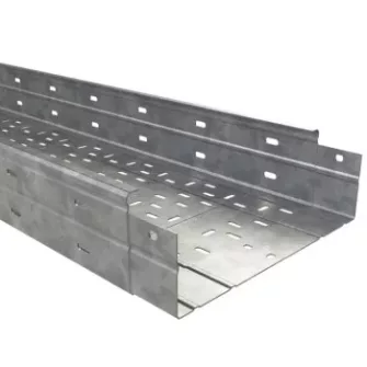 Basor FRE H100 100mm magas perforált erősített szalaghorganyzott acél (FS / GS) kábeltálcá