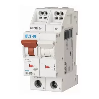 Eaton PLI Kismegszakító 1P+N 10kA-es - Eaton PLI Kismegszakítók 10 kA-es dugaszolókapcsokkal a leágazási oldalon - Eaton Kismegszakítók és tartozékai - Eaton Villamossági készülékek - Eaton - GYÁRTÓK / MÁRKÁK