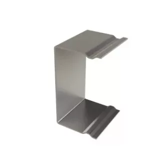 Basor fém kábeltálcához PTERE fedélszorító elem / rozsdamentes acél (I304 INOX) ( BASORTRA