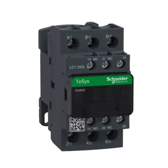 Schneider Electric 11Kw/25A TeSys D mágneskapcsolók - Schneider Electric TeSys D mágneskapcsolók 0,06..75 Kw - Schneider Electric Ipari mágneskapcsolók - Schneider Electric Ipari Mágneskapcsolók / segédérintkezők / hőkioldó relé - Schneider Electric 