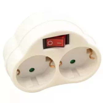 Tracon KACS Csatlakozóaljzat Adapter Kapcsolóval