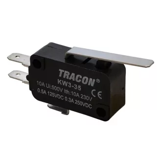 KW helyzetkapcsoló (mikrokapcsoló) - Helyzetkapcsolók - Tracon Electric villamossági készülékek - Tracon Electric - GYÁRTÓK / MÁRKÁK
