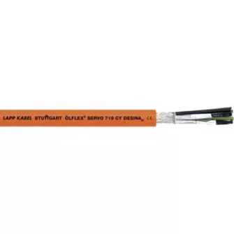 LAPPKABEL ÖLFLEX SERVO 719 CY - PVC köpennyel speciális szabványok szerint - Szervo kábelek - Erőátviteli és vezérlő kábelek - Lappkabel - Kábelek vezetékek