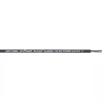 LAPPKABEL ÖLFLEX CLASSIC 100 BK - PVC köpeny, színezett erekkel - Általános felhasználásra - Erőátviteli és vezérlő kábelek - Lappkabel - Kábelek vezetékek
