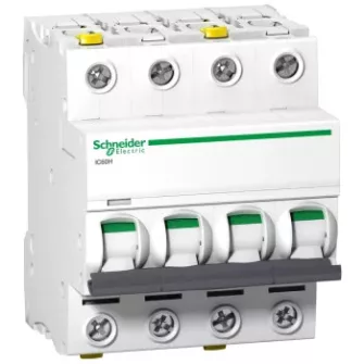 Schneider Electric Acti 9 iC60H 10kA 4 pólus kismegszakítók