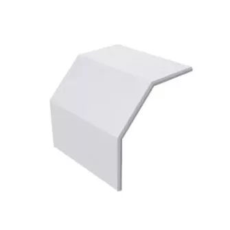Basor PVC kábeltálcához bukó idom fedél TCXBPE (BASORPLAST) - Basor PVC kábeltálcához idom