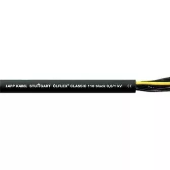 LAPPKABEL ÖLFLEX CLASSIC 110 BLACK - PVC köpeny, számozott erekkel - Általános felhasználásra - Erőátviteli és vezérlő kábelek - Lappkabel - Kábelek vezetékek