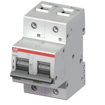 Kismegszakító 2P - S802B - Kismegszakító 16 kA-es - ABB - Kismegszakítók és tartozékai - Villamossági készülékek - ABB - GYÁRTÓK / MÁRKÁK
