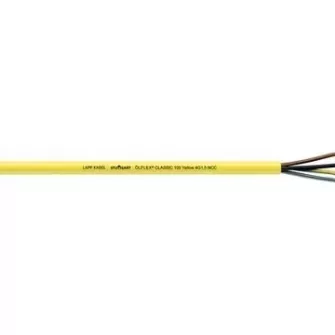 LAPPKABEL ÖLFLEX CLASSIC 100 YELLOW - PVC köpeny, színezett erekkel - Általános felhasználásra - Erőátviteli és vezérlő kábelek - Lappkabel - Kábelek vezetékek