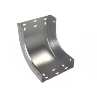 Basor fém kábeltálcához CCERC 100mm magas emelkedő idom / szalaghorganyzott acél ( FS / GS