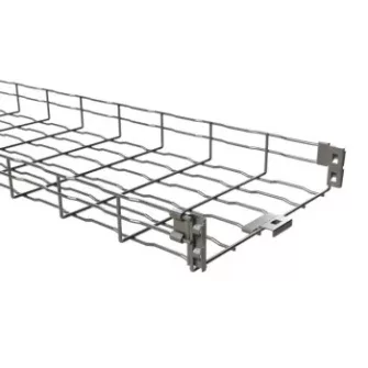 Basor hálós kábeltálcák BF2R-2F H65 / galvanikus / elektrolitikus cinkezett EZ (BASORFIL)