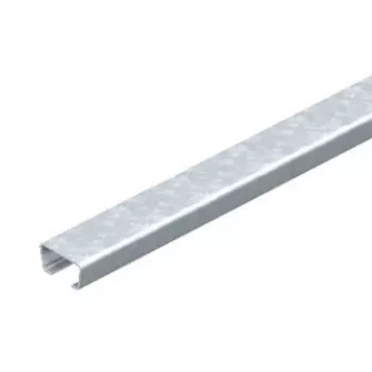 OBO BETTERMANN (VBS) Perforált profilsín nútszélesség 16,5 mm AMS3518P ( utókezelt acél, f