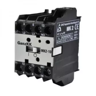 GANZ MK2-10 Minikontaktor (2,2 kW) - GANZ KK mágneskapcsolók, kontaktorok MK sorozat - GAN