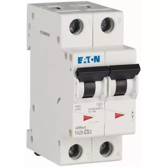 Eaton FAZ Kismegszakító 2P 6kA-es - Eaton FAZ Kismegszakítók 6 kA-es - Eaton Kismegszakítók és tartozékai - Eaton Villamossági készülékek - Eaton - GYÁRTÓK / MÁRKÁK