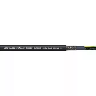 LAPPKABEL ÖLFLEX CLASSIC 110 CY BLACK - PVC köpeny, számozott erekkel - Általános felhasználásra - Erőátviteli és vezérlő kábelek - Lappkabel - Kábelek vezetékek