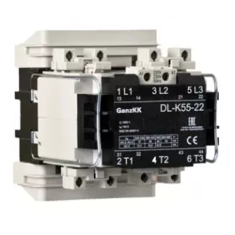 GANZ DL-K55-22 Mágneskapcsolók (55 kW) - GANZ KK mágneskapcsolók, kontaktorok DL-K sorozat