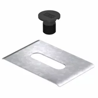 OBO BETTERMANN (TBS) Villámvédelem / isFang TrayFix - szerelőadapter FangFix-betontalpak r