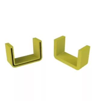 Basor építhető rendszerhez végelzáró elem TFPC PVCM1 PVC (BASORSUPPORT) - Basor építhető r