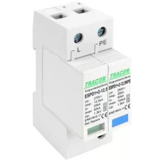 Tracon Electric túlfeszültség-levezető (cserélhető betéttel) - Tracon Electric túlfeszülts