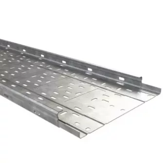 Basor FRE H35 35mm magas erősített perforált tüzihorganyzott acél (FT / GC) kábeltálcák (
