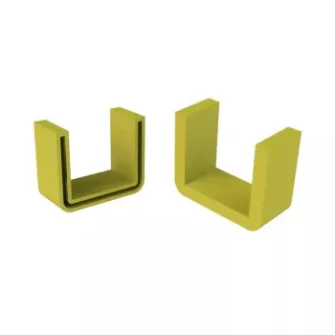 Basor építhető rendszerhez végelzáró elem TFSU PVCM1 PVC (BASORSUPPORT) - Basor építhető r