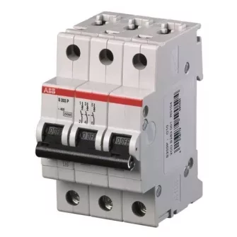 Kismegszakító 3P - S203P - S200P Kismegszakító - Kismegszakító 25 kA-es - ABB - Kismegszakítók és tartozékai - Villamossági készülékek - ABB - GYÁRTÓK / MÁRKÁK