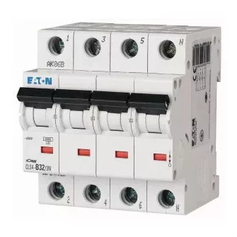 Eaton CL4 Kismegszakító 3P+N 4,5kA-es - Eaton CL4 Kismegszakítók 4,5 kA-es - Eaton Kismegszakítók és tartozékai - Eaton Villamossági készülékek - Eaton - GYÁRTÓK / MÁRKÁK