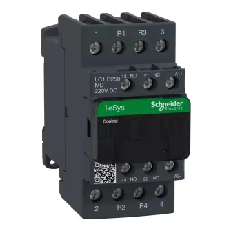 Schneider Electric 4 Pólus TeSys D 40A mágneskapcsolók - Schneider Electric 4 Pólus TeSys D mágneskapcsolók - Schneider Electric Ipari mágneskapcsolók - Schneider Electric Ipari Mágneskapcsolók / segédérintkezők / hőkioldó relé - Schneider Electric I